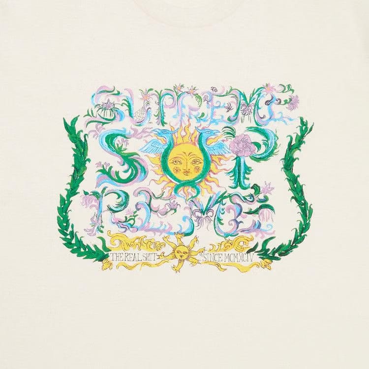 Supreme Crest T-Shirt Natural