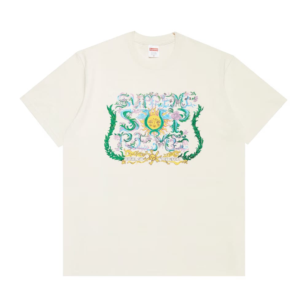 Supreme Crest T-Shirt Natural
