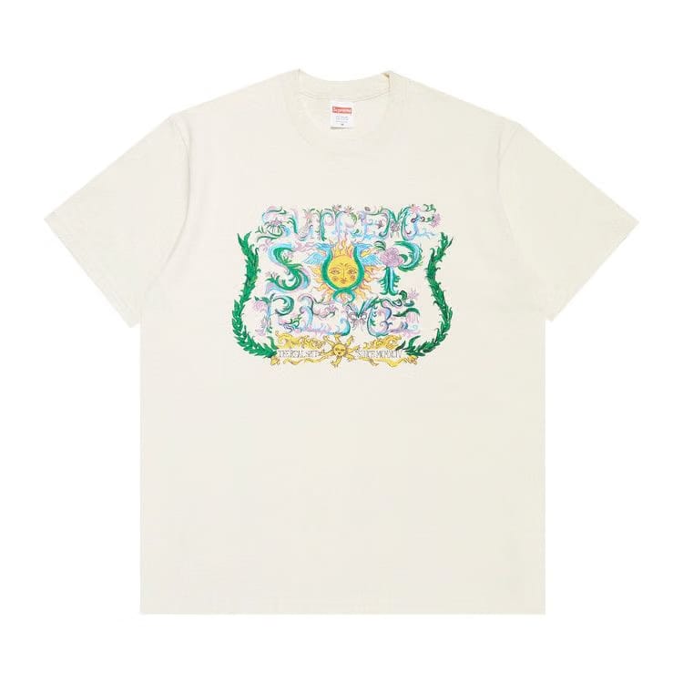 Supreme Crest T-Shirt Natural