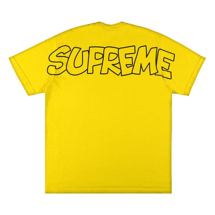 Supreme x Smurfs T-Shirt Yellow