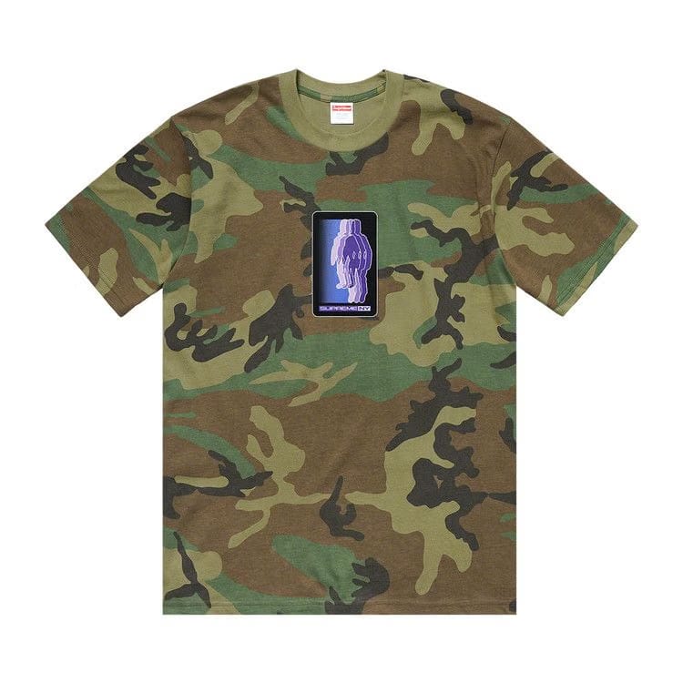 Supreme Blur T-Shirt Woodland Camo