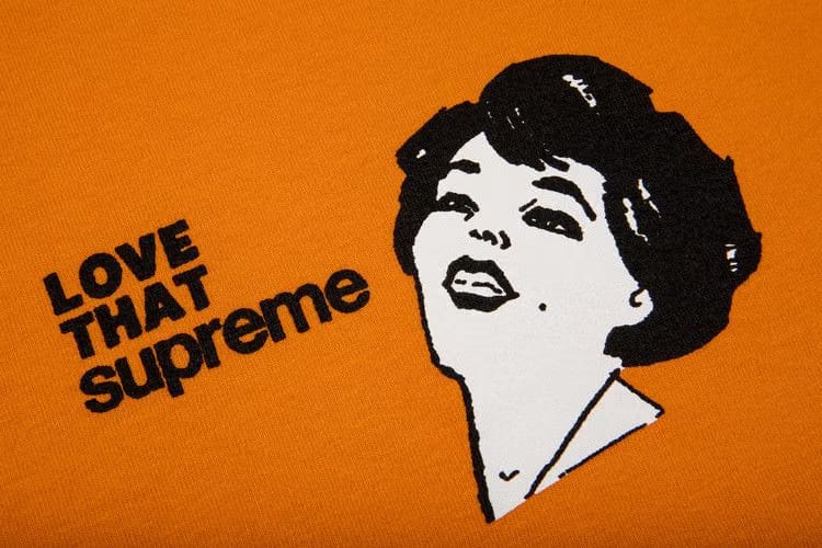Supreme Love That T-Shirt Orange