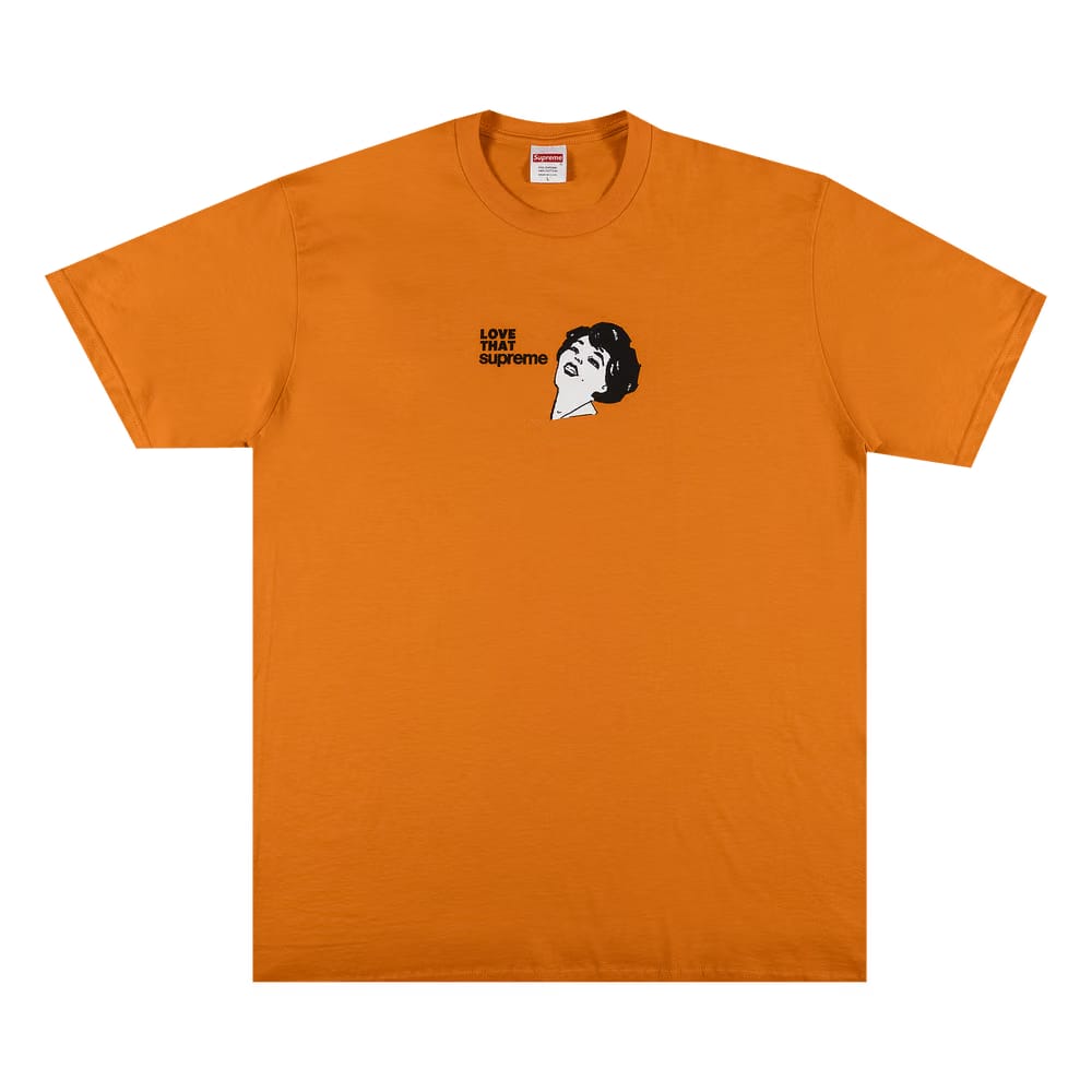 Supreme Love That T-Shirt Orange