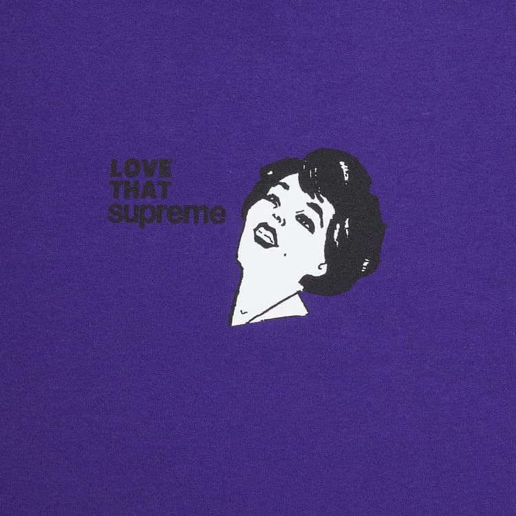 Supreme Love That T-Shirt Purple