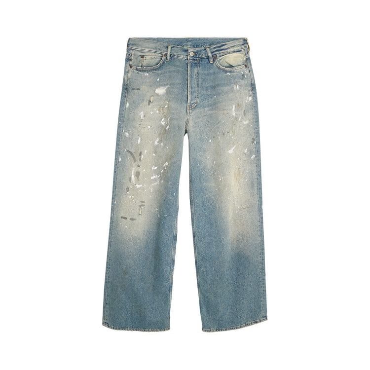 Acne Studios Loose Fit Jeans Light Blue