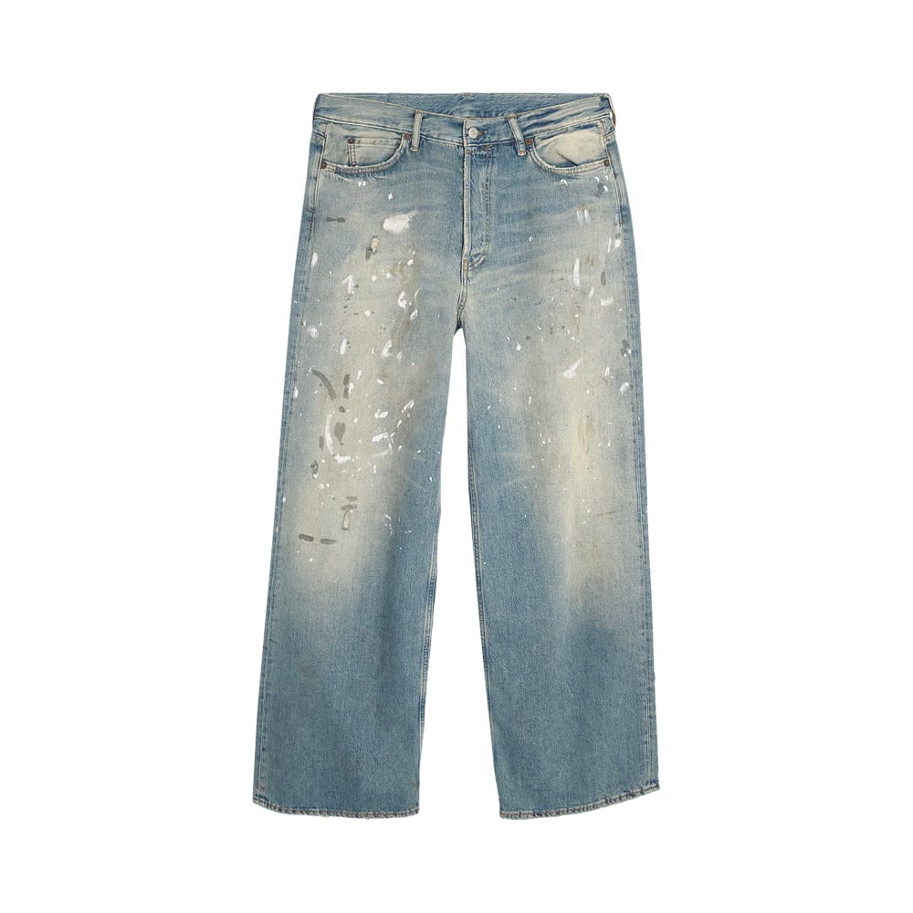 Acne Studios Loose Fit Jeans Light Blue