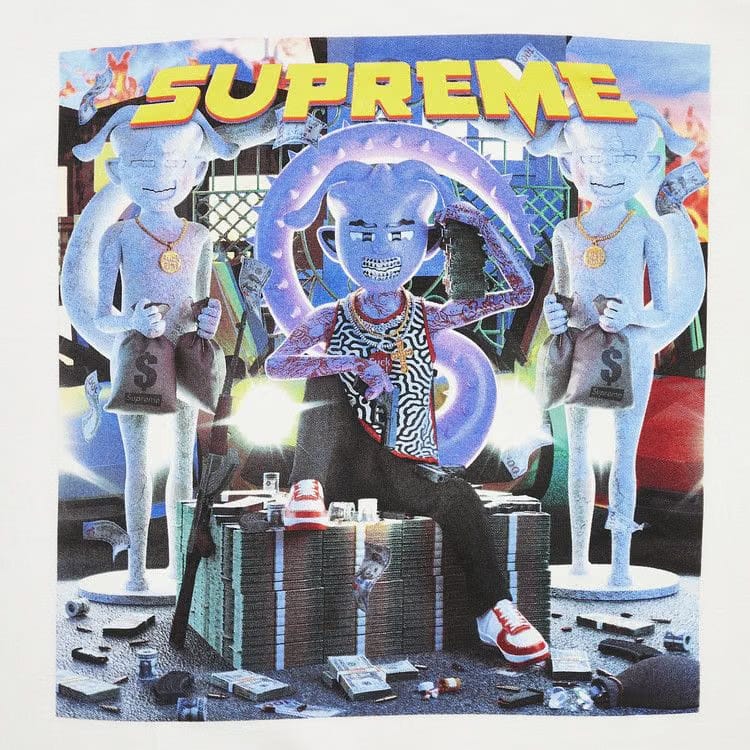 Supreme Richest T-Shirt White