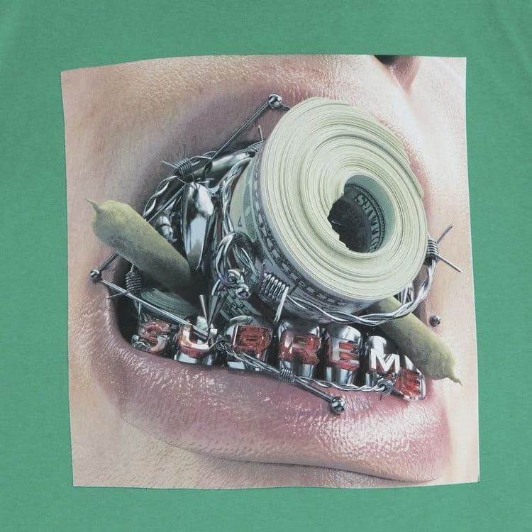 Supreme Braces T-Shirt Green