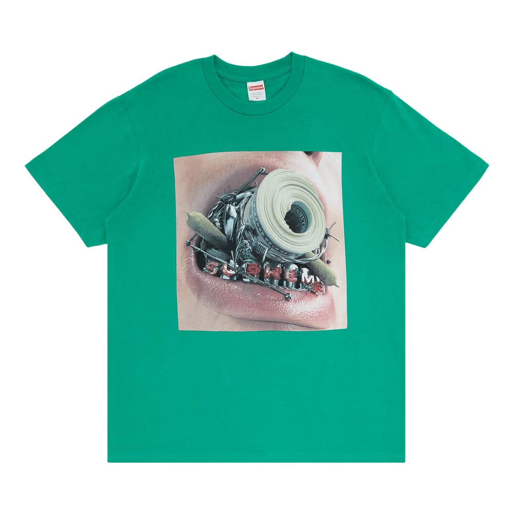 Supreme Braces T-Shirt Green