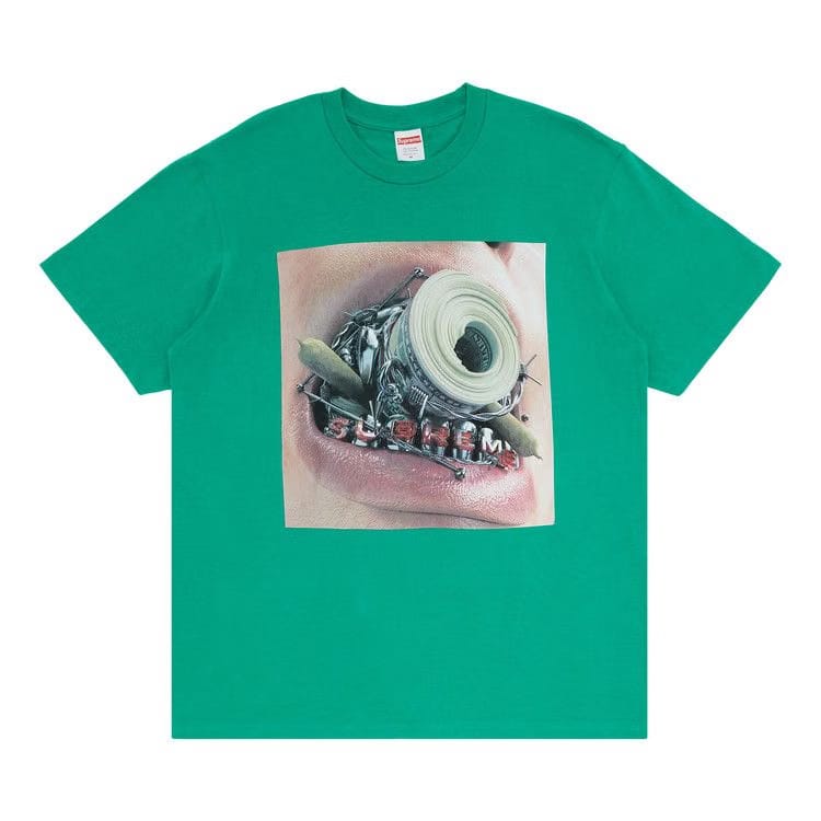 Supreme Braces T-Shirt Green