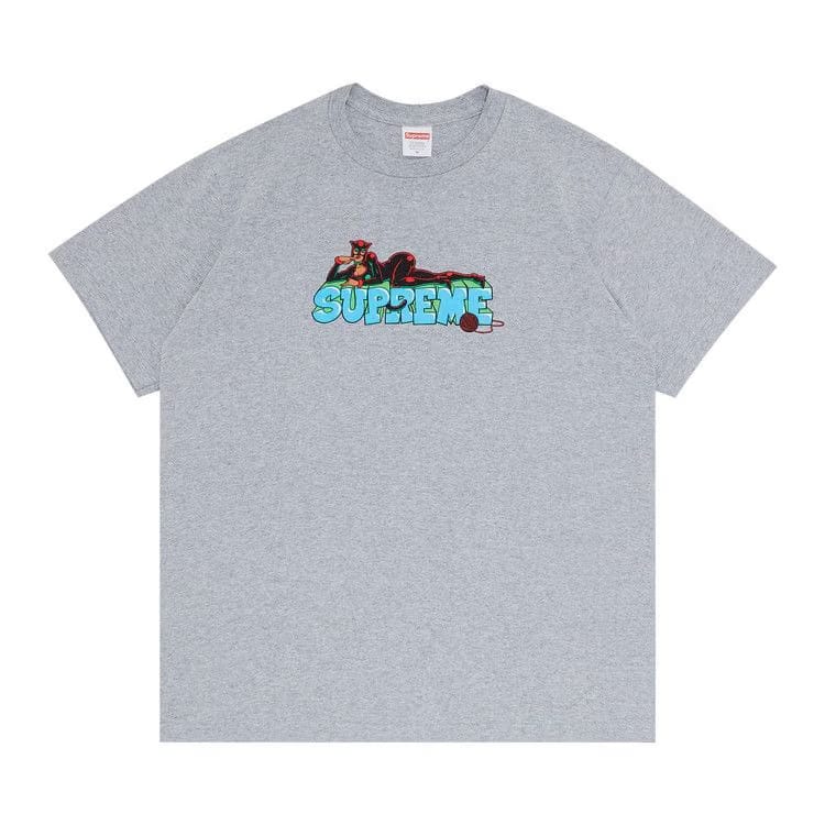 Supreme Catwoman T-Shirt Heather Grey
