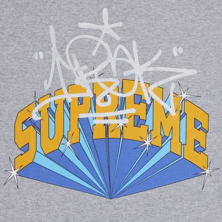 Supreme x IRAK Arc T-Shirt Heather Grey