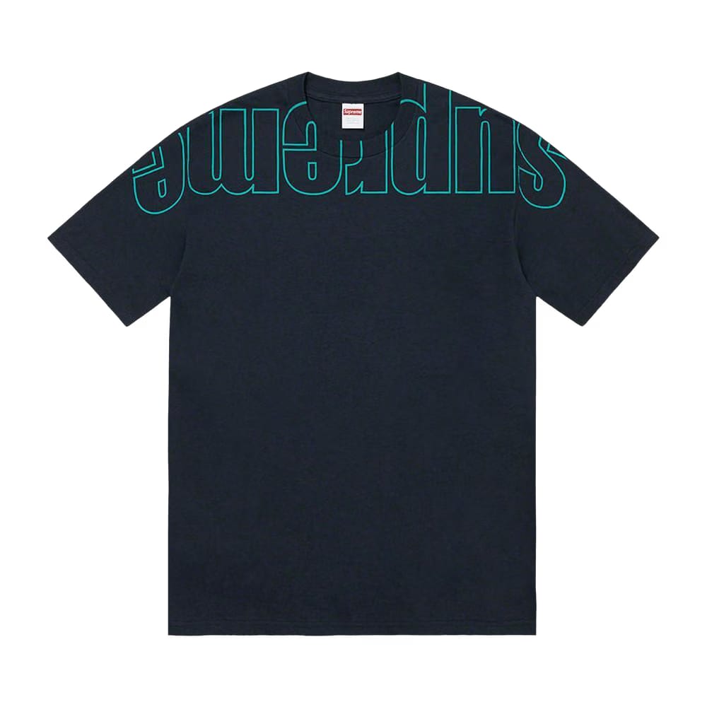 Supreme Upside Down T-Shirt Navy