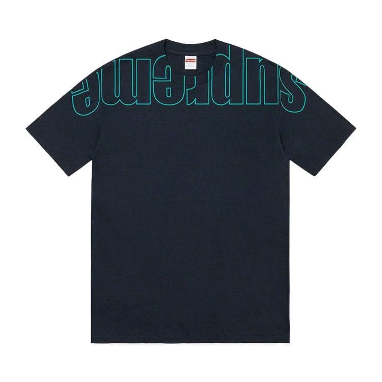 Supreme Upside Down T-Shirt Navy