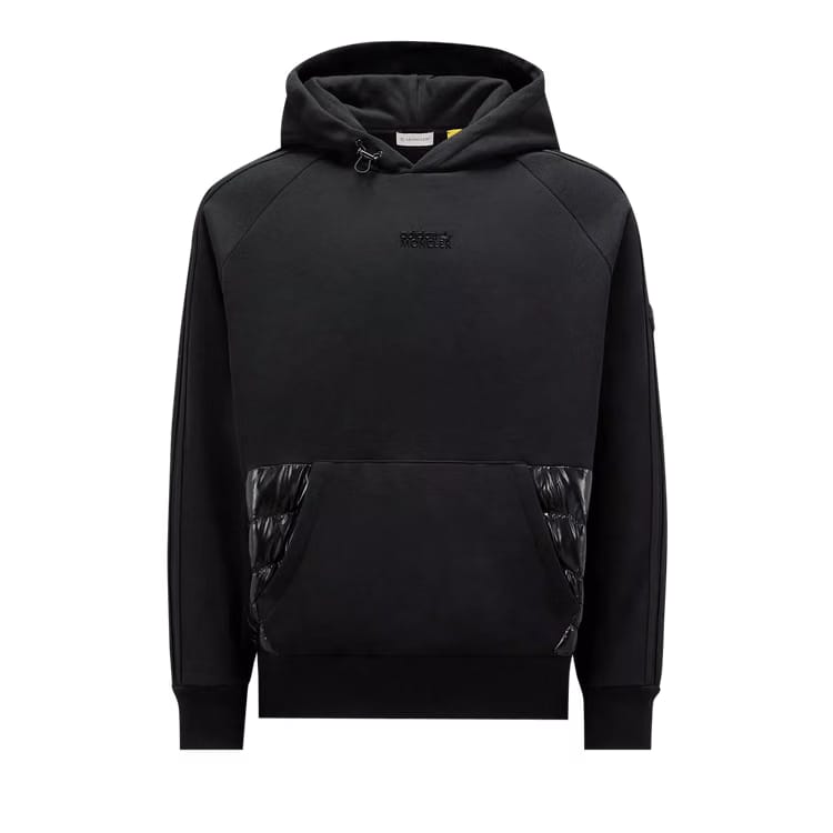 Moncler x adidas Fleece Hoodie Black