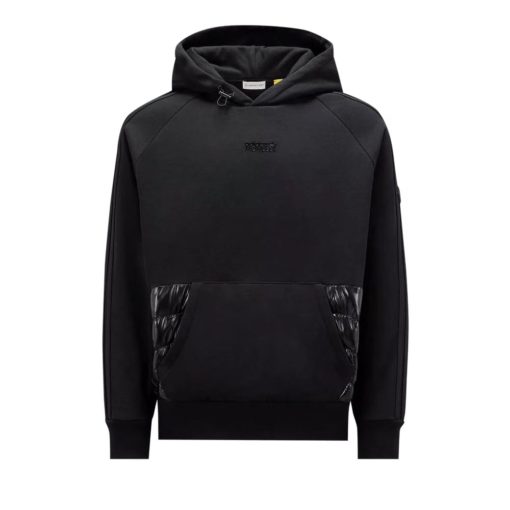 Moncler x adidas Fleece Hoodie Black