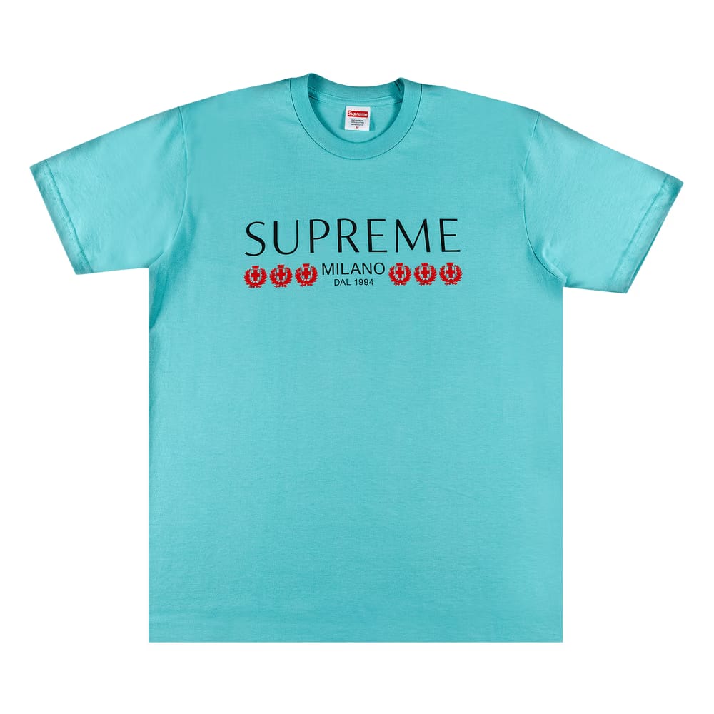 Supreme Milano T-Shirt Light Teal
