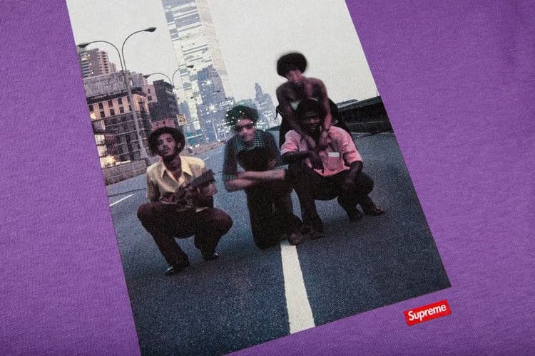 Supreme Augustus Pablo T-Shirt Purple