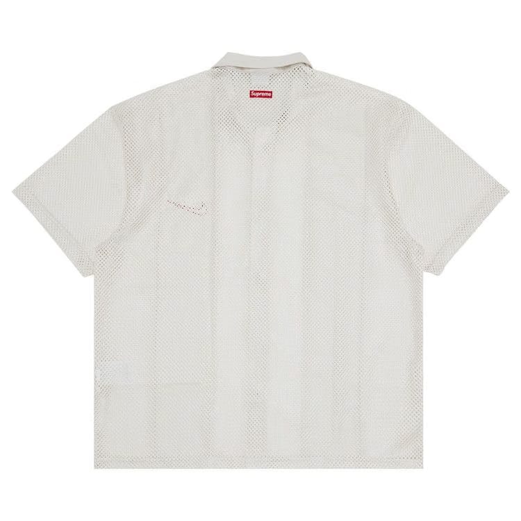 Supreme x Nike Mesh Shorts-Sleeve Shirt White