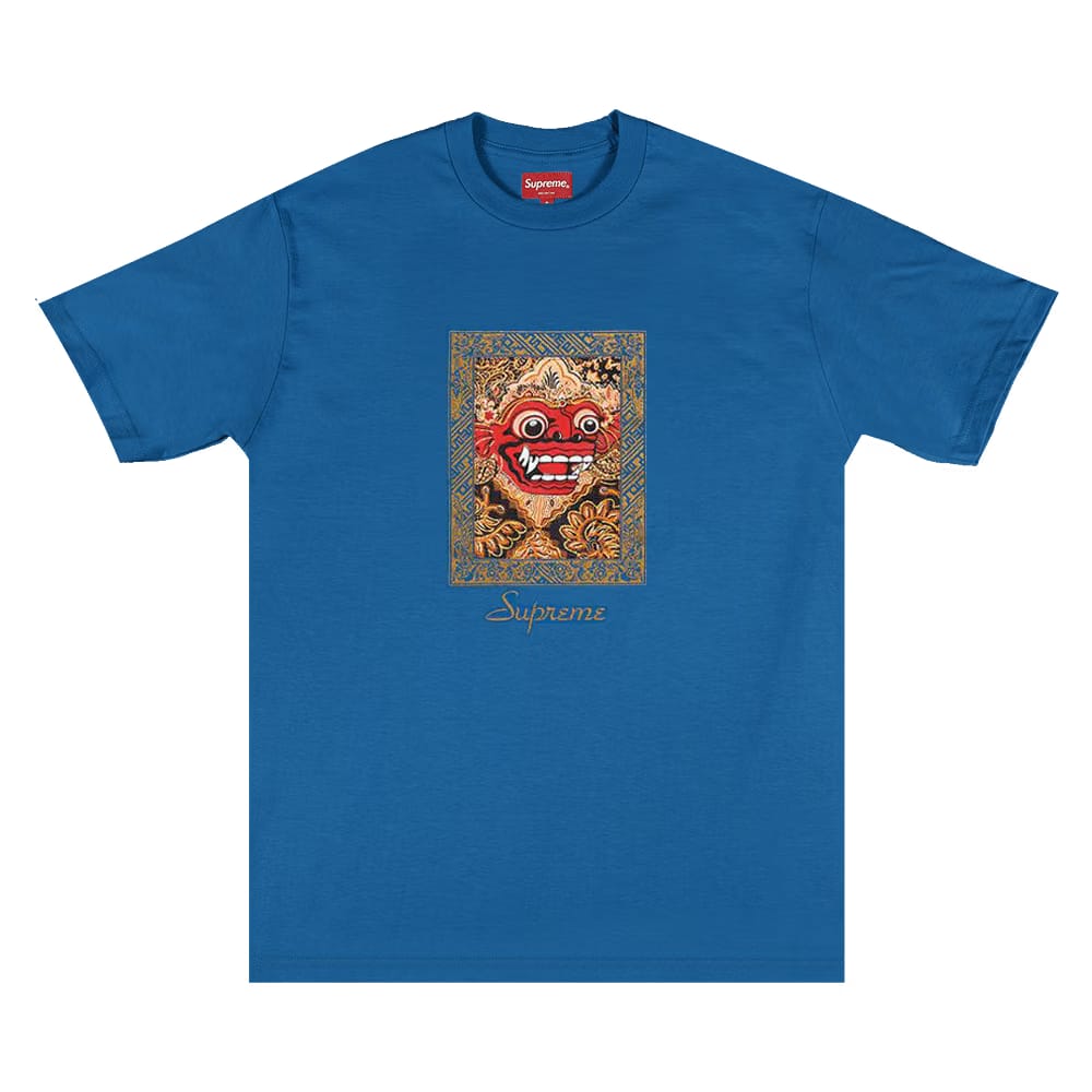Supreme Barong Patch Shorts-Sleeve Top Dark Cyan