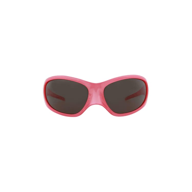 Balenciaga Wrap Around Sunglasses Pink/Grey