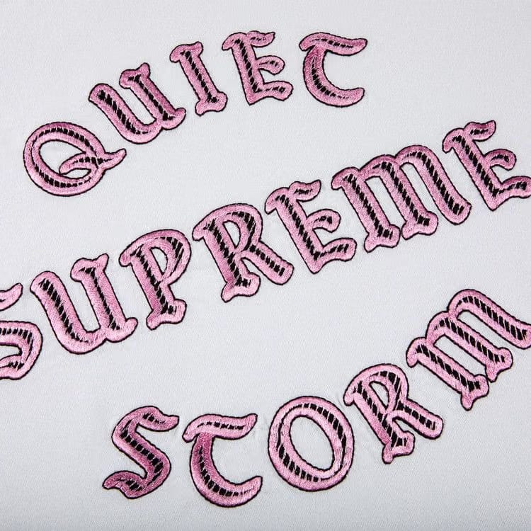 Supreme Quiet Storm Shorts-Sleeve Top White