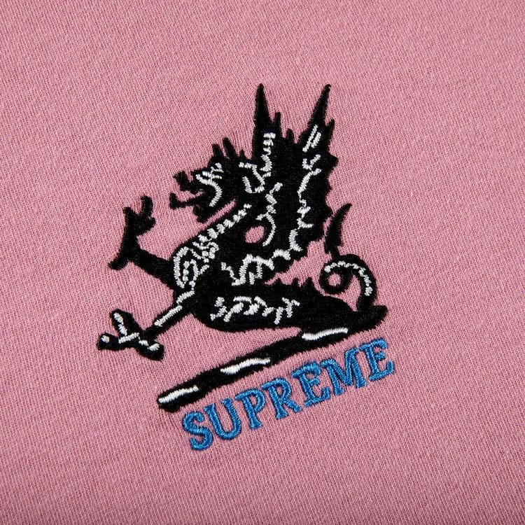 Supreme Dragon Ringer T-Shirt Rose
