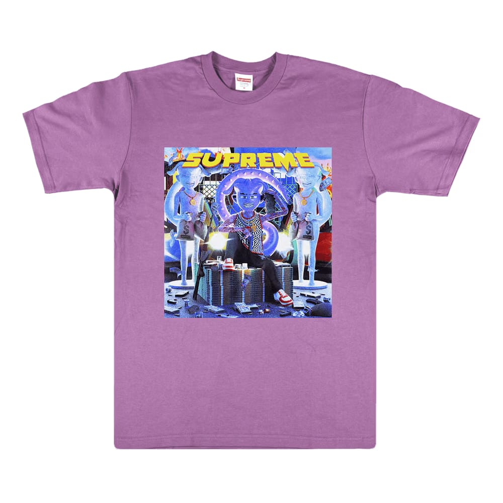 Supreme Richest T-Shirt Plum