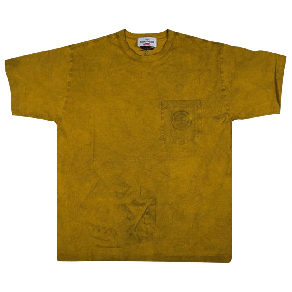 Supreme Stone Island Pocket T-Shirt Olive