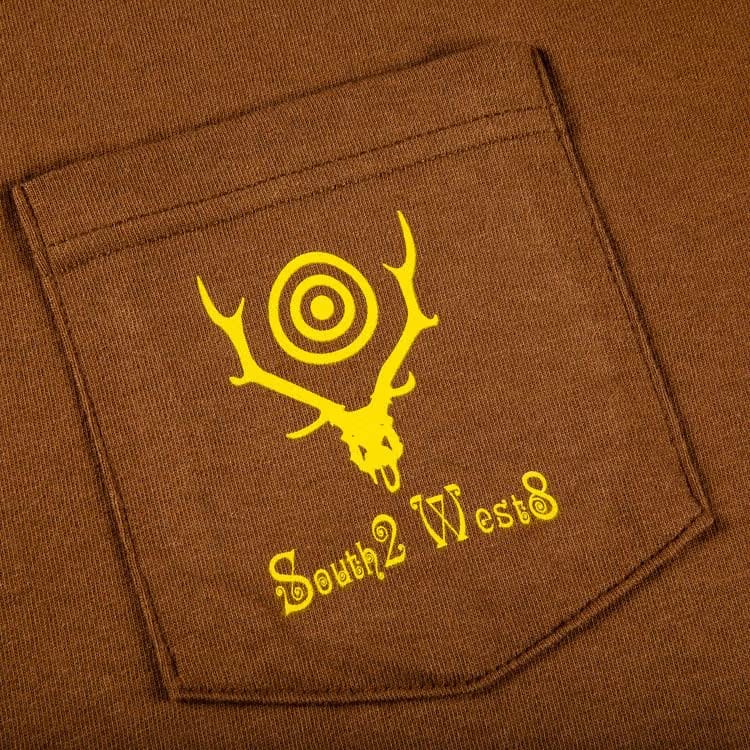 Supreme x SOUTH2 WEST8 Long-Sleeve Pocket T-Shirt Brown