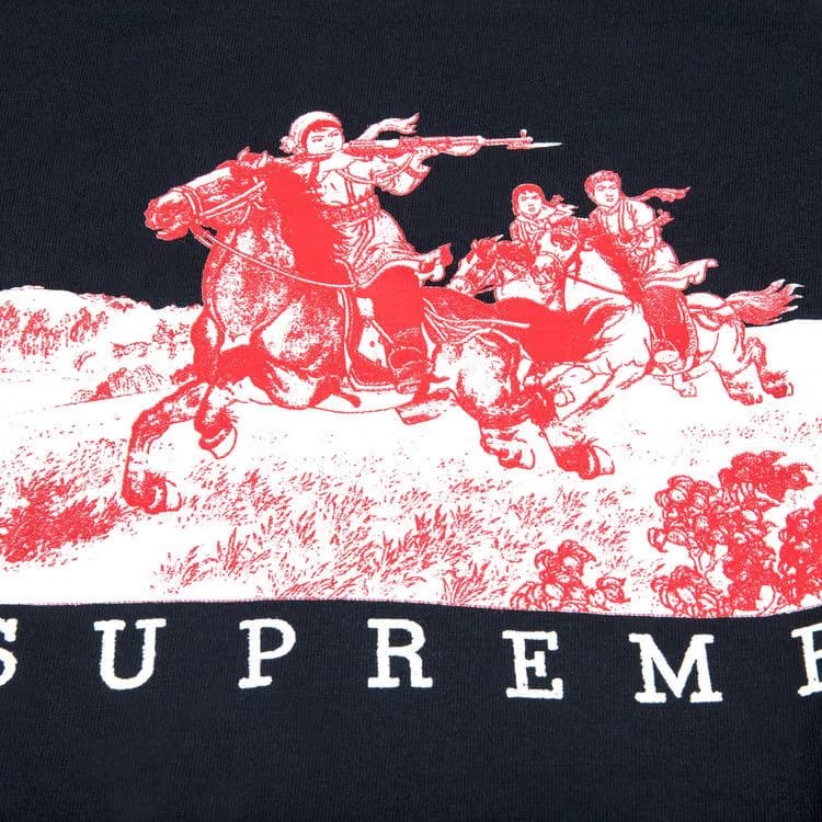 Supreme Riders T-Shirt Navy