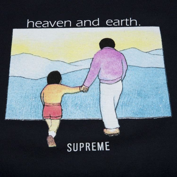 Supreme Heaven And Earth T-Shirt Navy