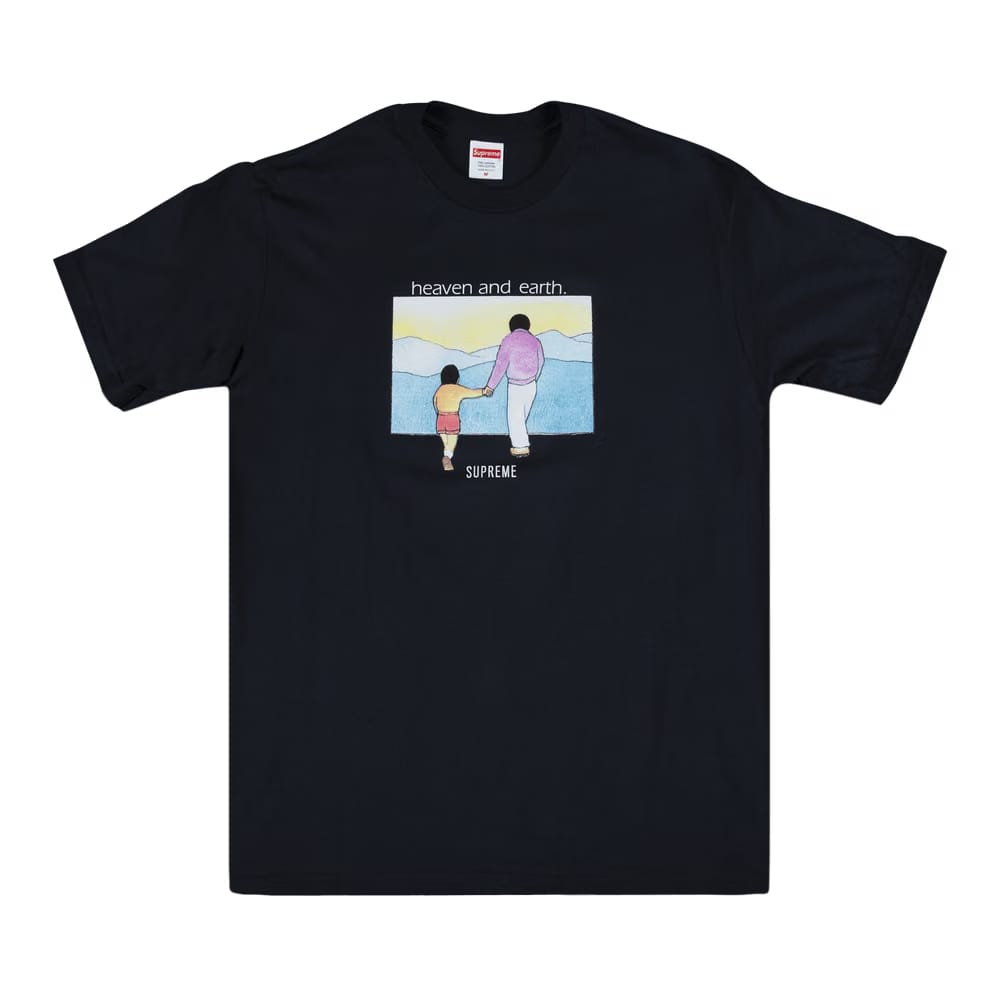Supreme Heaven And Earth T-Shirt Navy
