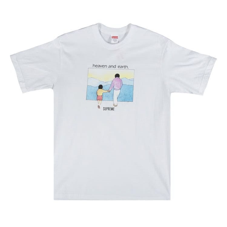 Supreme Heaven And Earth T-Shirt White