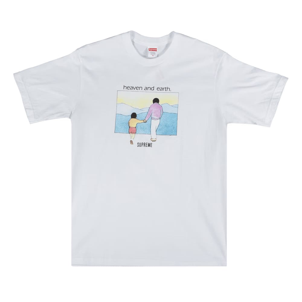 Supreme Heaven And Earth T-Shirt White