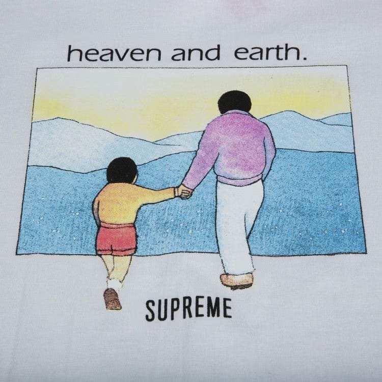 Supreme Heaven And Earth T-Shirt White
