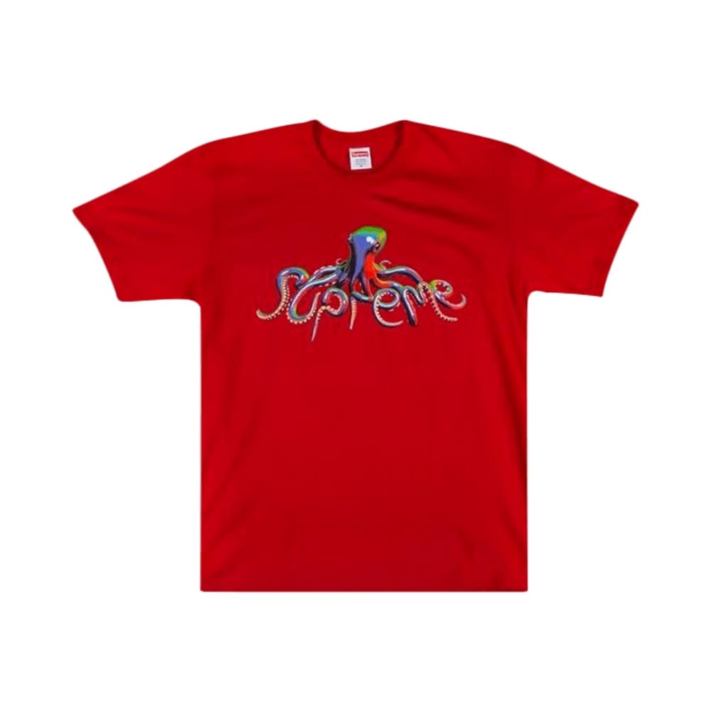 Supreme Tentacles T-Shirt Red