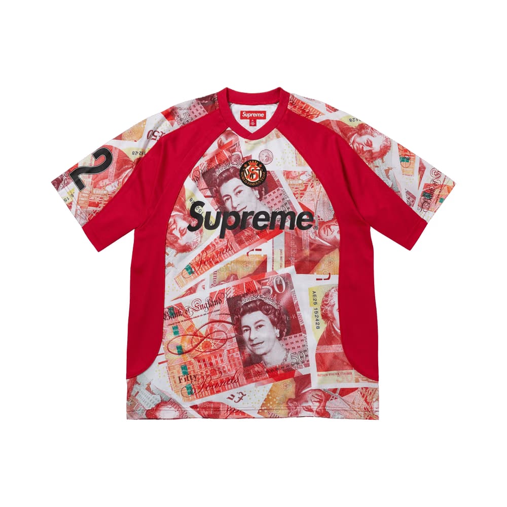 Supreme Pounds Soccer Jersey Red