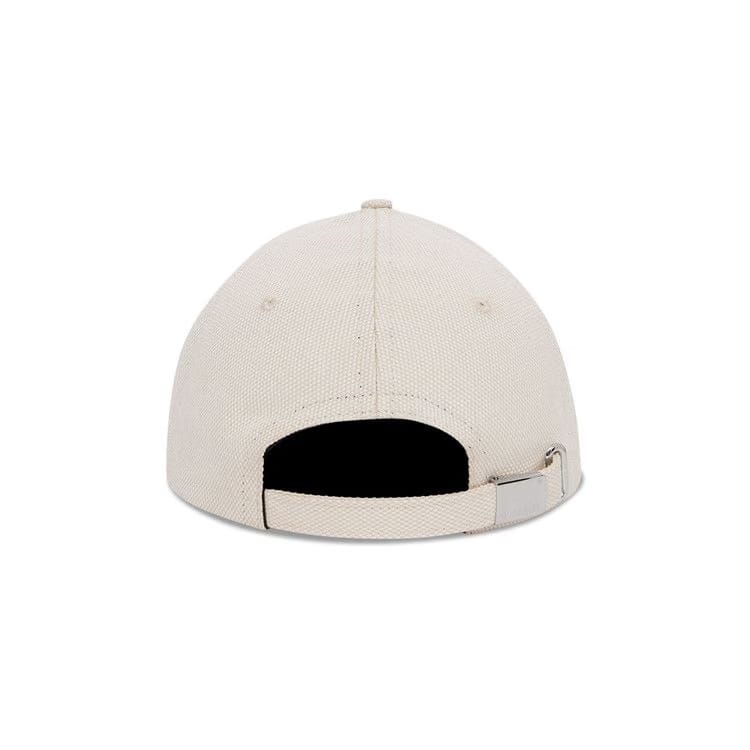 Burberry Horseferry Motif Canvas Baseball Cap Natural