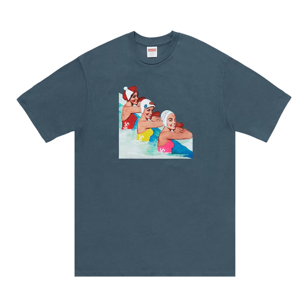 Supreme Swimmers T-Shirt Dark Slate