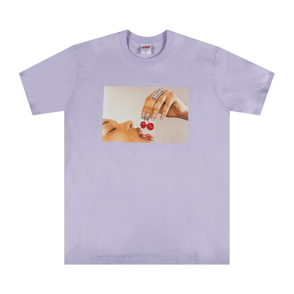 Supreme Cherries T-Shirt Light Purple