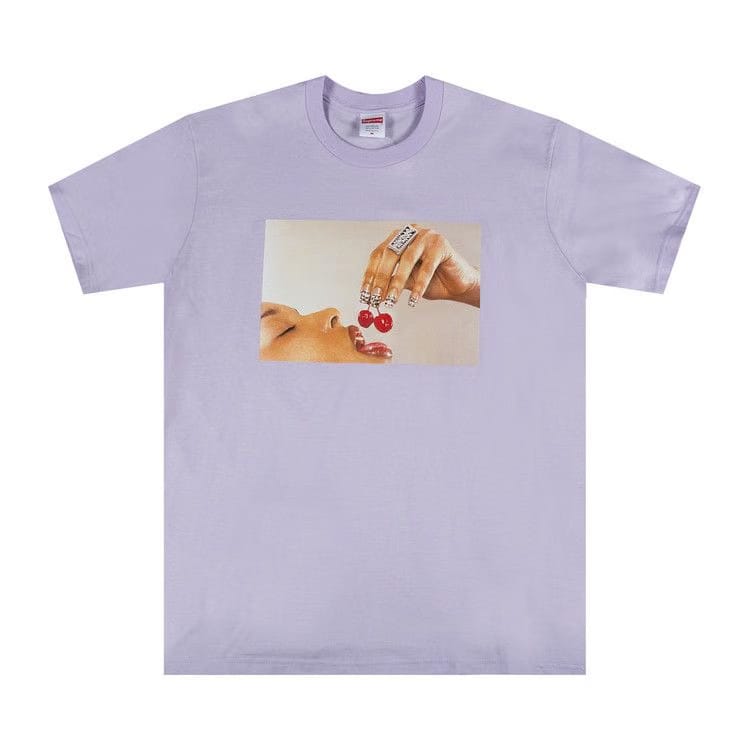 Supreme Cherries T-Shirt Light Purple