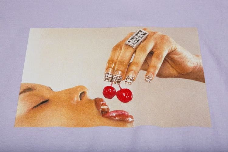 Supreme Cherries T-Shirt Light Purple