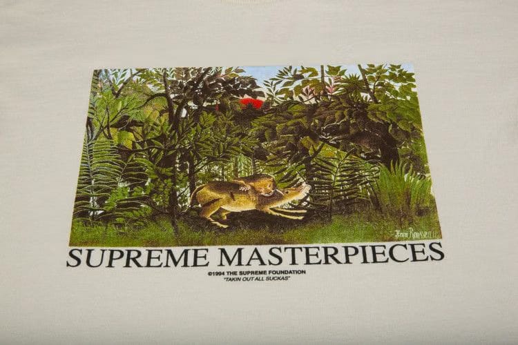 Supreme Masterpieces T-Shirt Natural