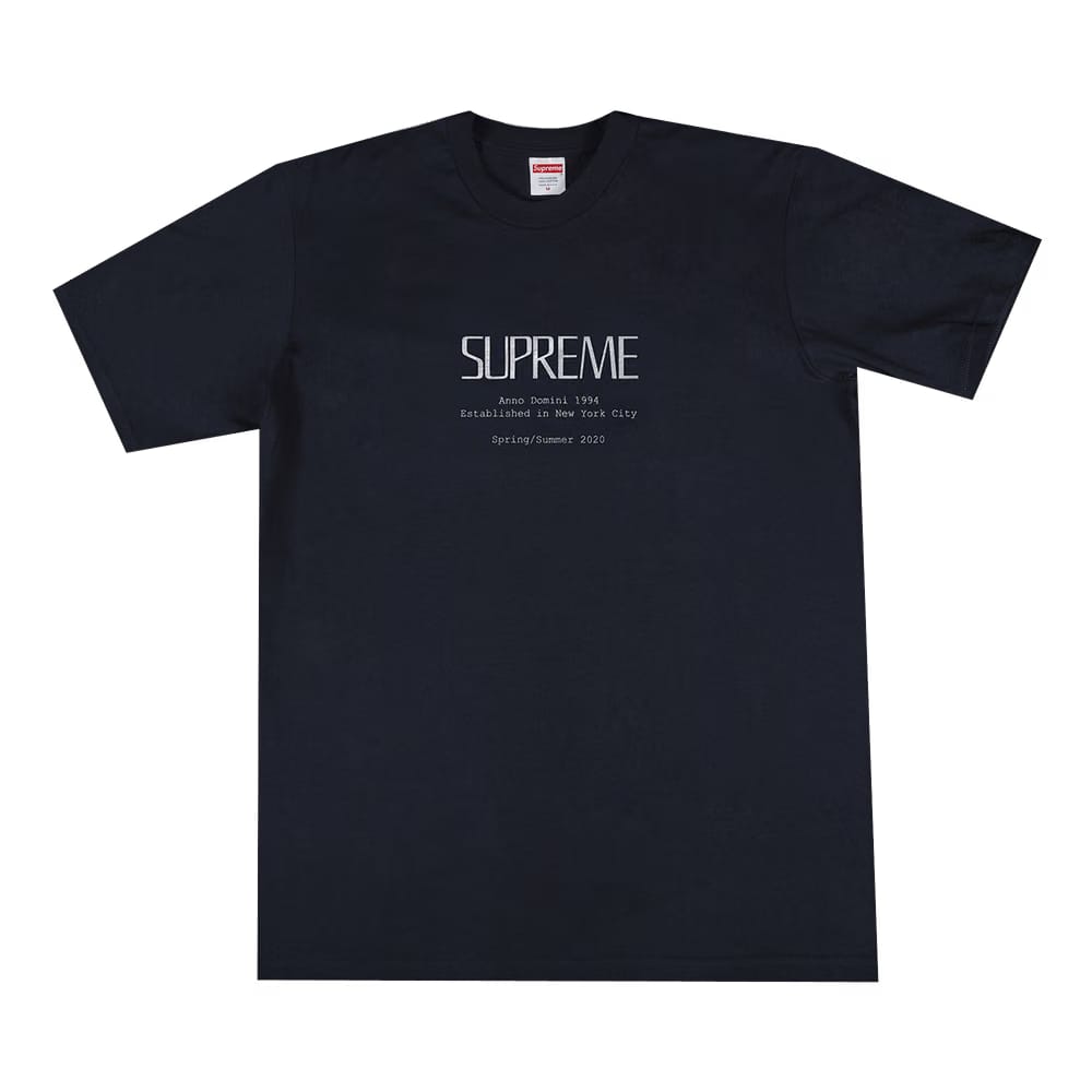 Supreme Anno Domini T-Shirt Navy
