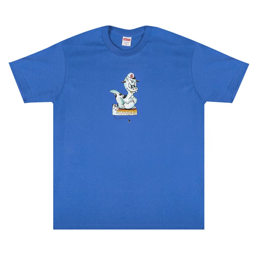 Supreme Dinosaur T-Shirt Royal
