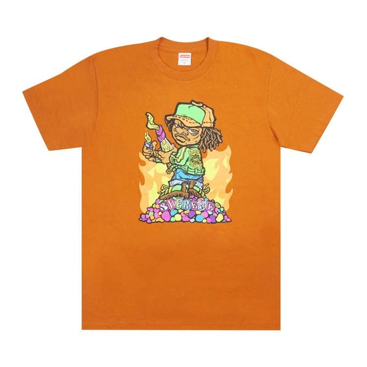 Supreme Molotov Kid T-Shirt Rust