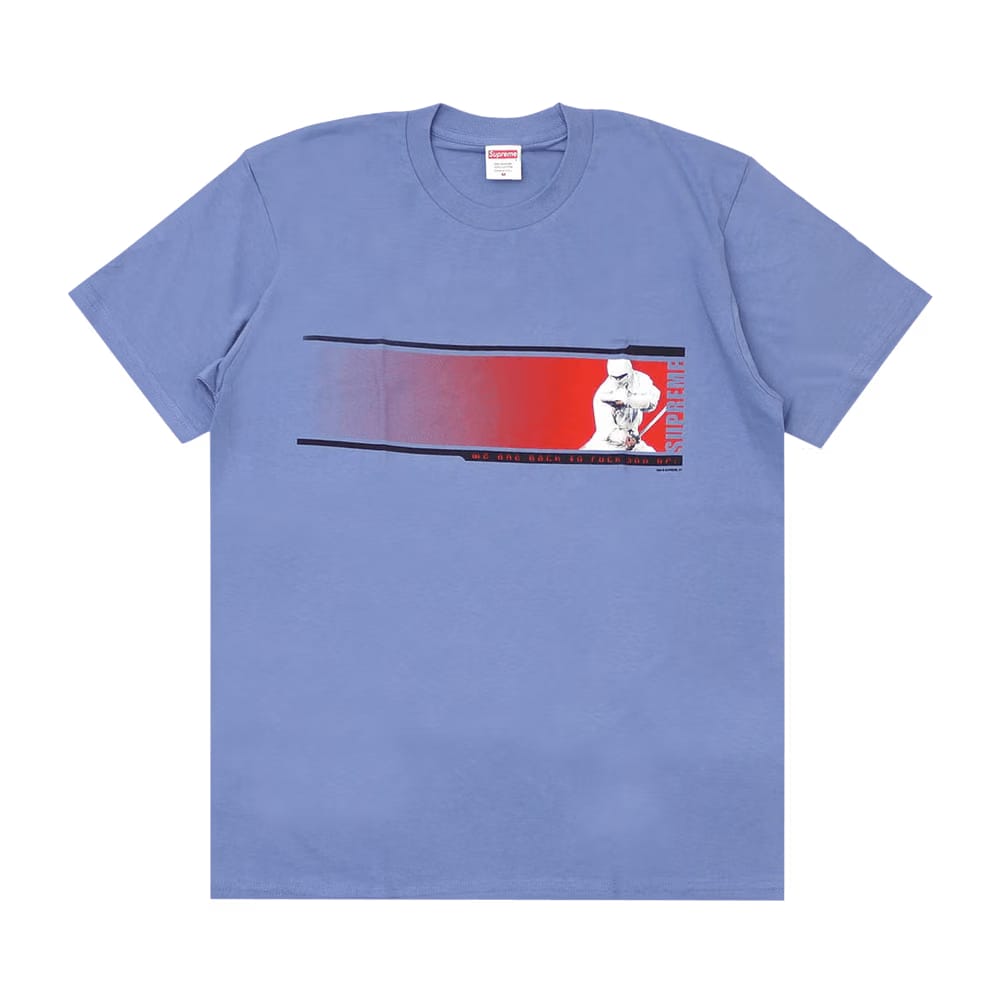 Supreme We're Back T-Shirt Slate