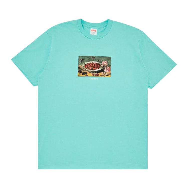 Supreme Strawberries T-Shirt Teal