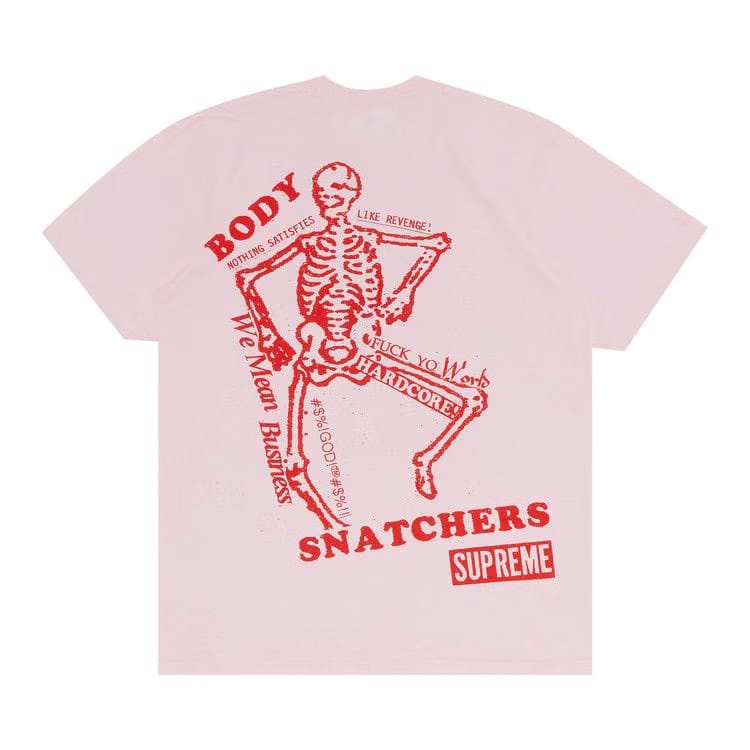 Supreme Body Snatchers T-Shirt Light Pink